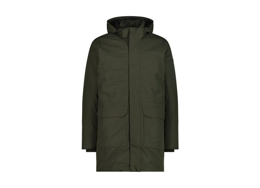 Parka con capucha y cremallera CMP