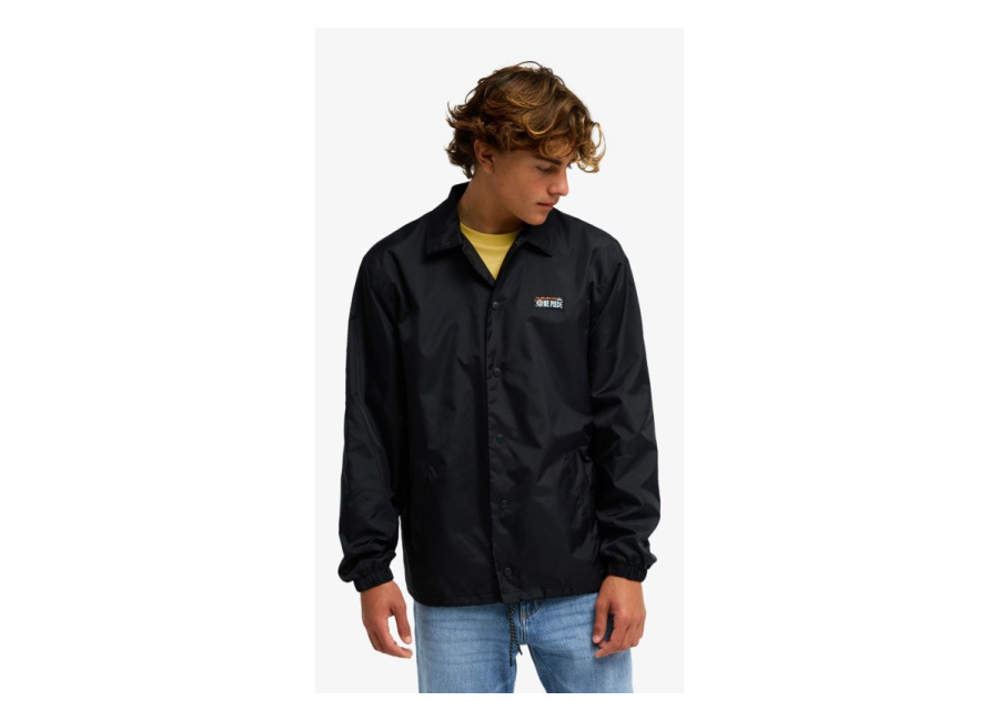 Quiksilver – One Piece Coach – Chaqueta repelente al agua Negro Hombre
