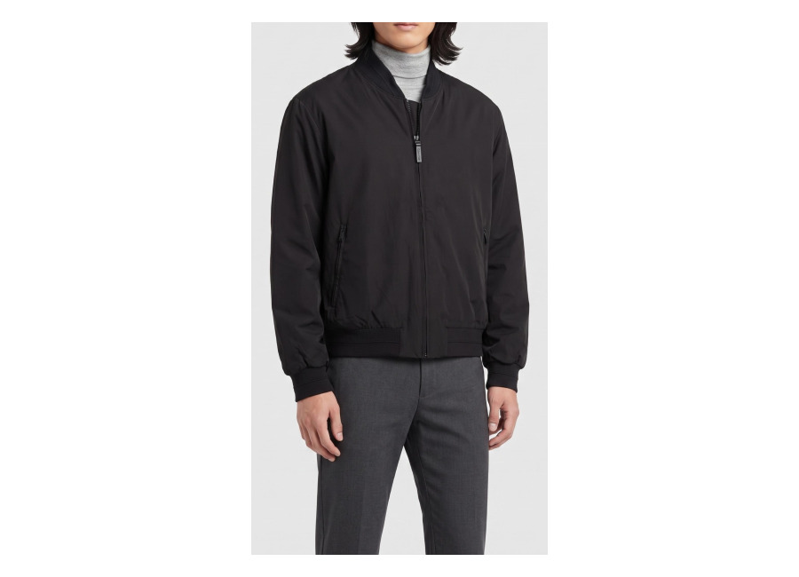Calvin Klein Ls Sportswear Hero Jacket Black | Bombers Outlet | Hombre | Negro