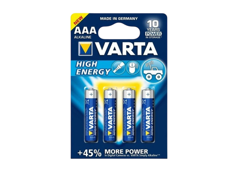 Varta Pack 4x Pilas Varta AAA Long Life Power LR03