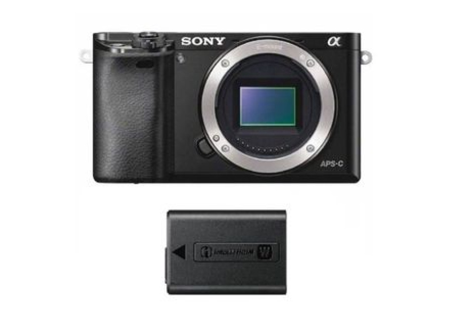 Sony A6000 Body Black + Np-fw50 Battery