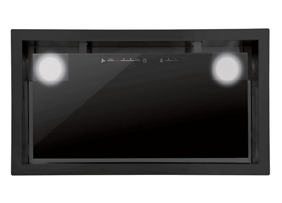 Cata REACONDICIONADO Seminuevo Bueno Campana grupo filtrante – Cata GC Dual A BK 75, Integrable, 820m3/h, 4 niveles, 79.2 cm, A, Negro