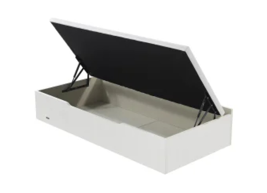Abatible Tapa Tapizada AD Apertura Lateral Madera 25 Blanco 105×200 cm FLEX
