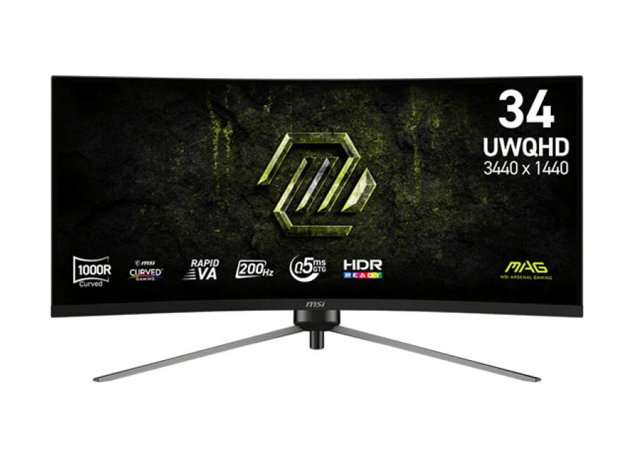 Msi MAG345CQRF E20 Monitor34UWQHD 200hZ curv