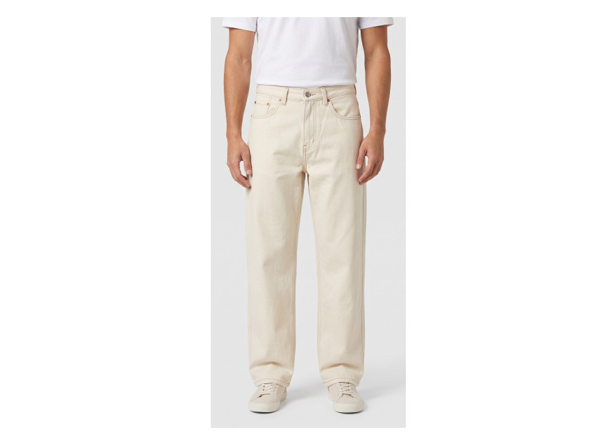 Vans Check-5 Loose Denim Pants Beige Talla: W30 | Vaqueros Holgados Outlet | Hombre | Azul