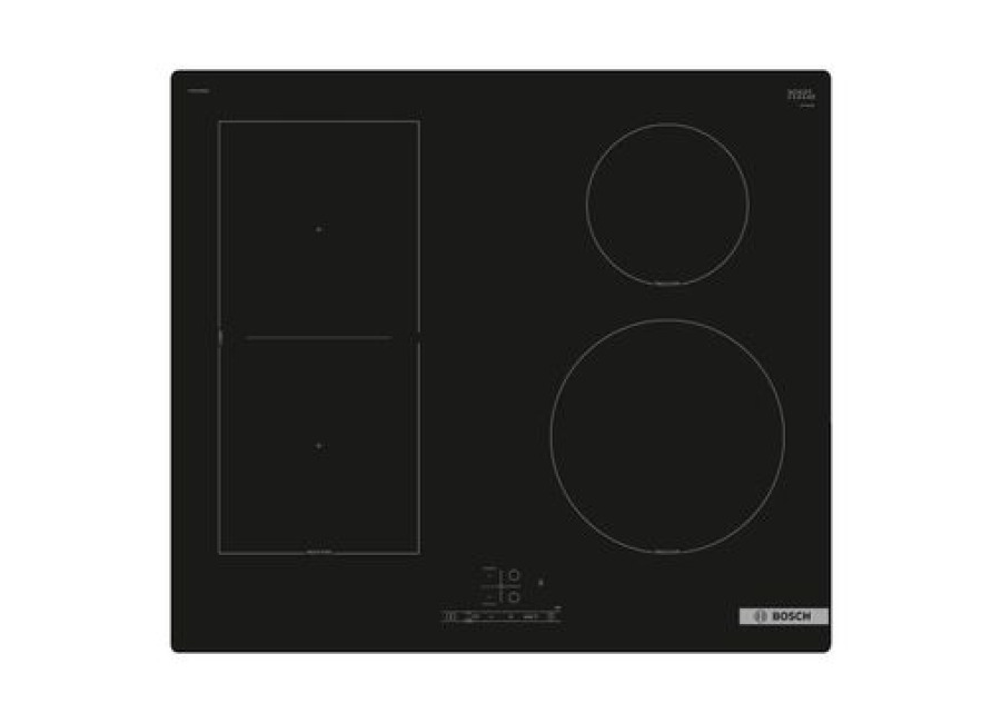 Placa De Inducción Bosch Serie 4 Pvs61rbb5e Integrado 60 Cm 4 Zonas Negro