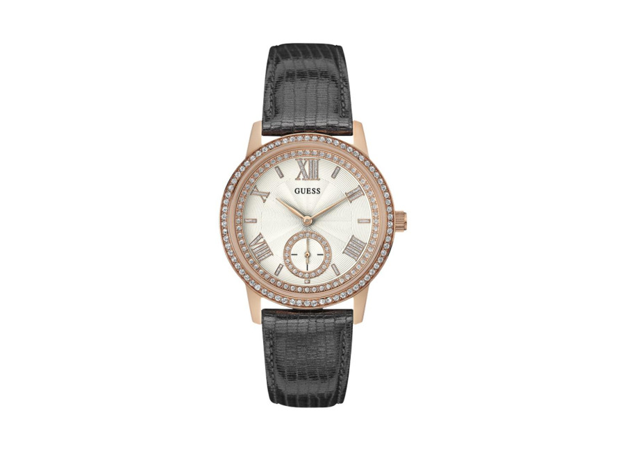 Guess Reloj Mujer Analogico Cuarzo con Correa de Piel W0642L3