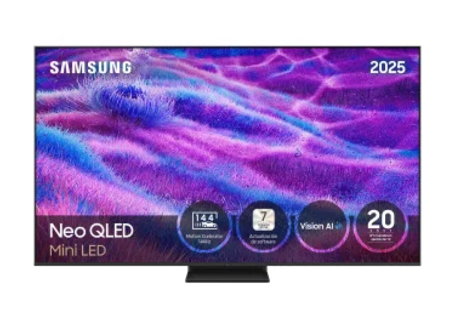 Smart TV NeoQLED 65″ (165,1 cm) Samsung TQ65QN80FAU con IA, 4K MiniLED, 144 Hz, HDR, Dolby Atmos, OTS Lite, Color Booster Pro