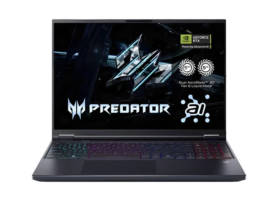 Portátil Acer Predator Helios Neo 16 PHN16-73-90BS 32GB/1TB 16 pulgadas IPS WQXGA Intel Core Ultra 9 275HX SSD NVMe PCIe 4.0 RTX 5070 Sin Sistema Oper