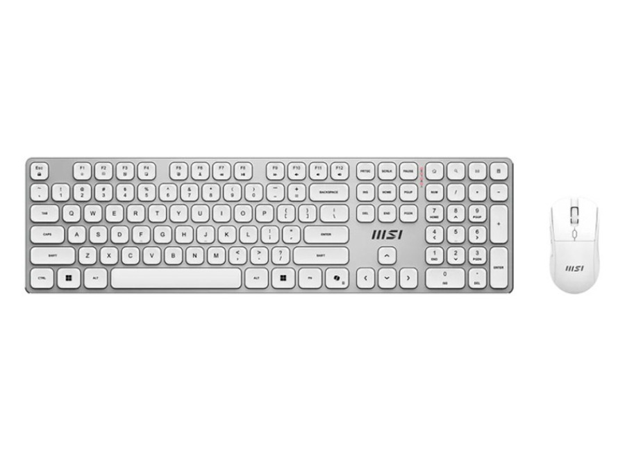 MSI Forge K210 Wireless Combo ISO-ES 1600 Dpi Blanco