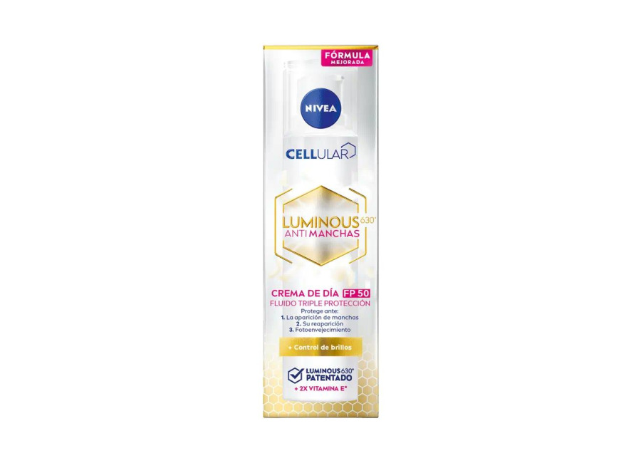 NIVEA Luminous 630 Antimanchas Crema De Día Fp50 | 40ML Crema facial de día anti-manchas【ROUA】