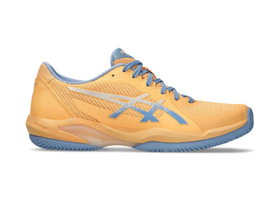 Zapatillas de Pádel ASICS Solution Swift Ff 2 Padel Mujer Naranja/Azu