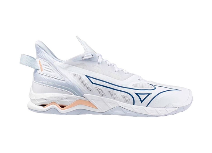 Zapatillas de Balonmano Mizuno Wave Mirage 5 Mujer Blanco