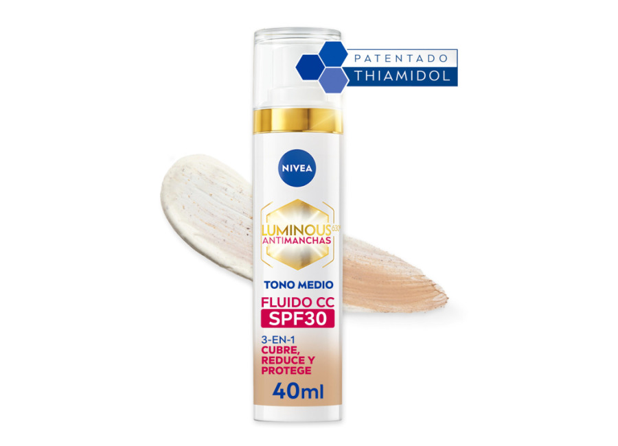 ¡31% DTO! Luminous Antimanchas Fluido con Color SPF30 40 ml