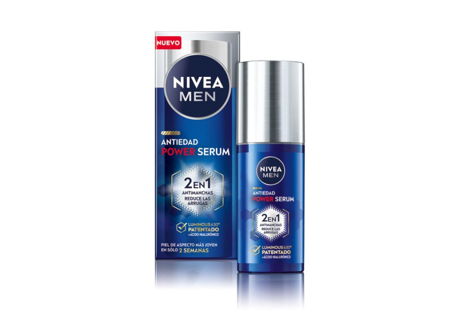 ¡31% DTO! Nivea Men Power Serum Antiedad y Antimanchas 30 ml