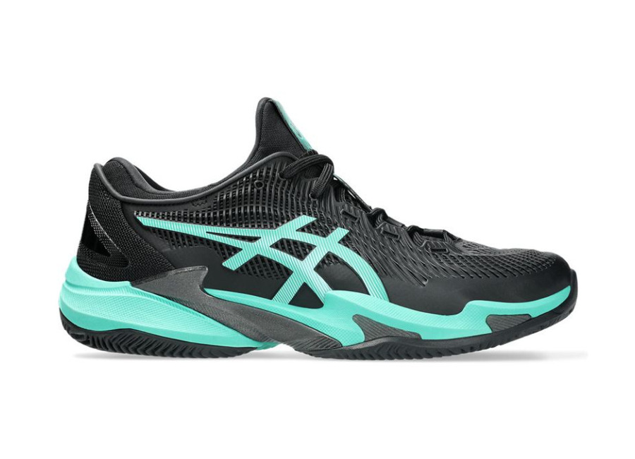 Zapatillas de Tenis ASICS Court Ff 3 Clay Hombre Negro/Verde