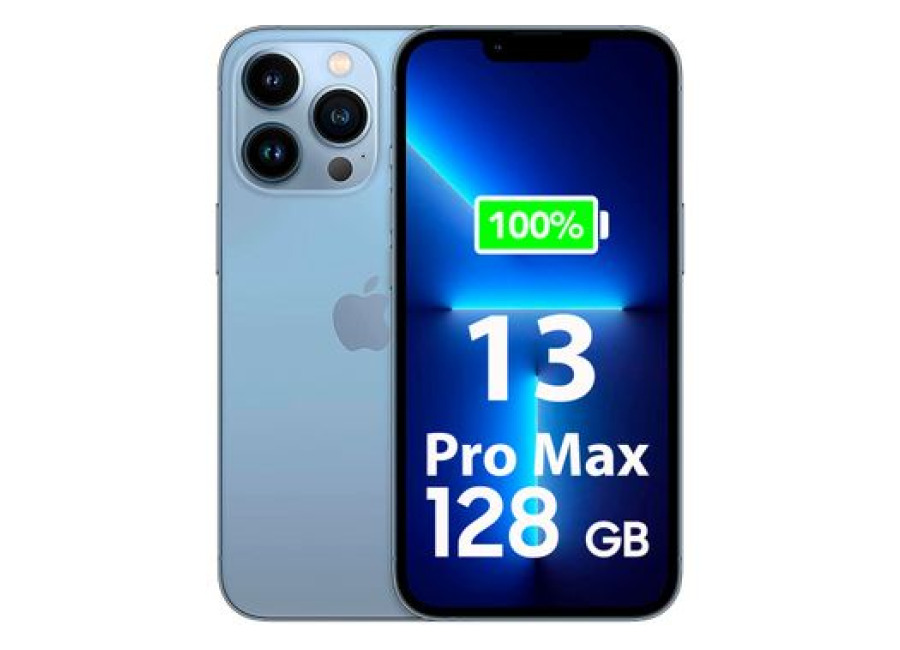 Iphone 13 Pro Max 128gb Azul Alpino Reacondicionado A+