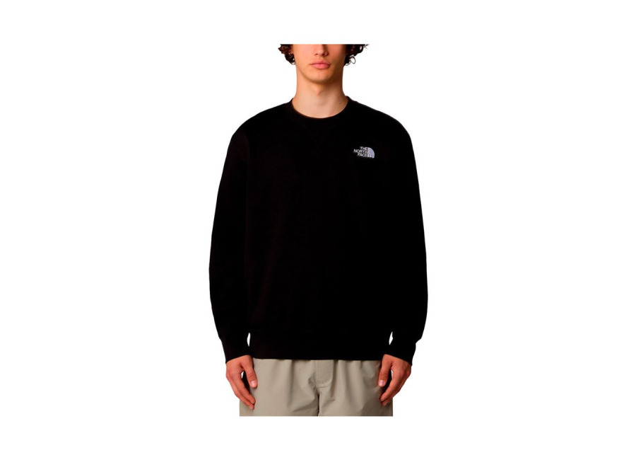 Sudadera de Montaña The North Face Essential Relaxed Crew Tnf Negro Hombre