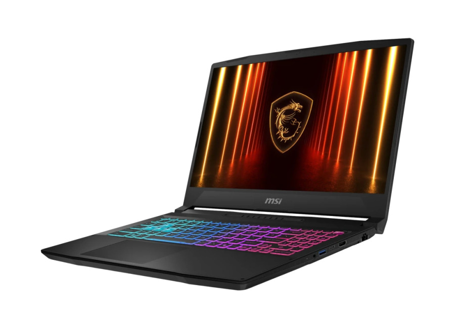 Portátil Gaming MSI Katana 15 HX B14WFK-082XES 32GB/1TB SSD 15,6 pulgadas FHD IPS Intel Core i9-14900HX NVMe PCIe Gen4 RTX 5060 8GB GDDR7 Sin Sistema