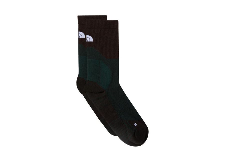 Calcetines de Montaña The North Face Hiking Crew Verde/ Negro