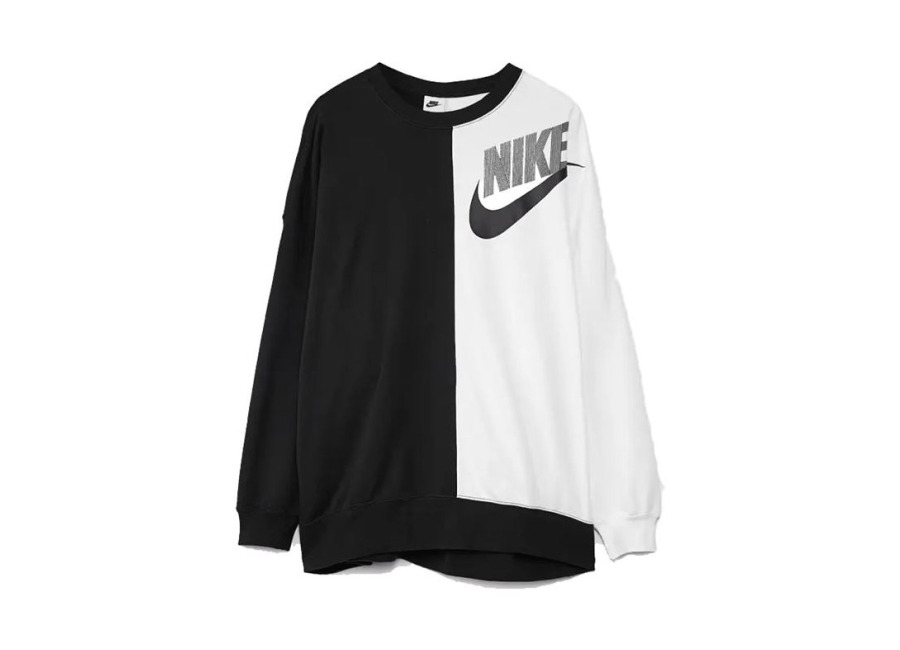Sudadera Nike Sportswear Mujer Black/White