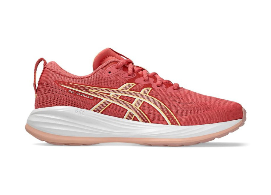 Zapatillas de Running ASICS Gel-Cumulus 27 Gs Infantil Rosa/Beige
