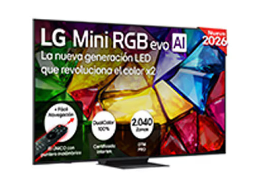 Smart TV LG Mini RGB AI MRGB88 75 pulgadas 4K + Barra de Sonido S70TR – 75MRGB88B6B.SET | LG ES
