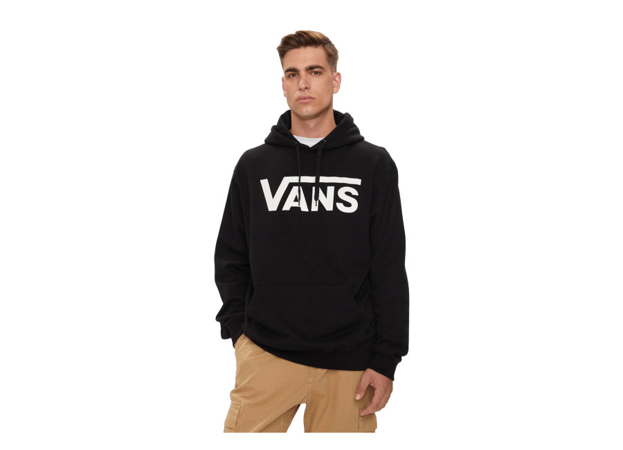 Sudadera Vans Classic Pullover – Sudadera negra con capucha para hombre