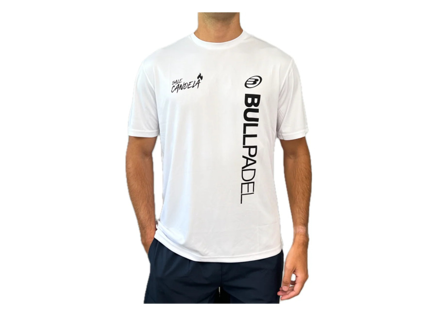 Bullpadel DALE CANDELA PM Blanca (Camiseta)