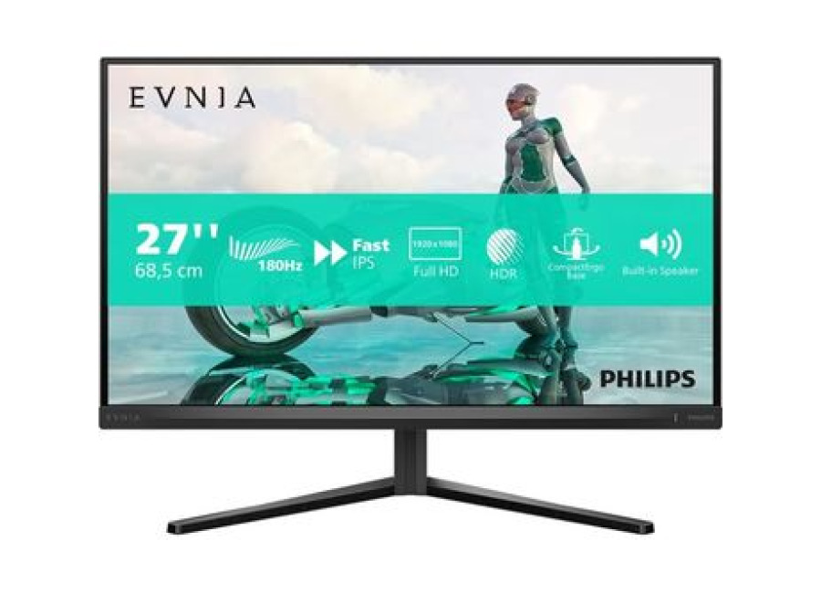 Philips 27m2n3200a Monitor 27″ Fhd, 180hz, Fast Ips, 0.5 Ms Mprt, Hdr10