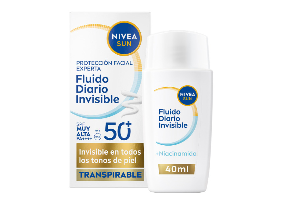 ¡30% DTO! Protector Solar Sun Facial Fluido Diario SPF50+ 40 ml