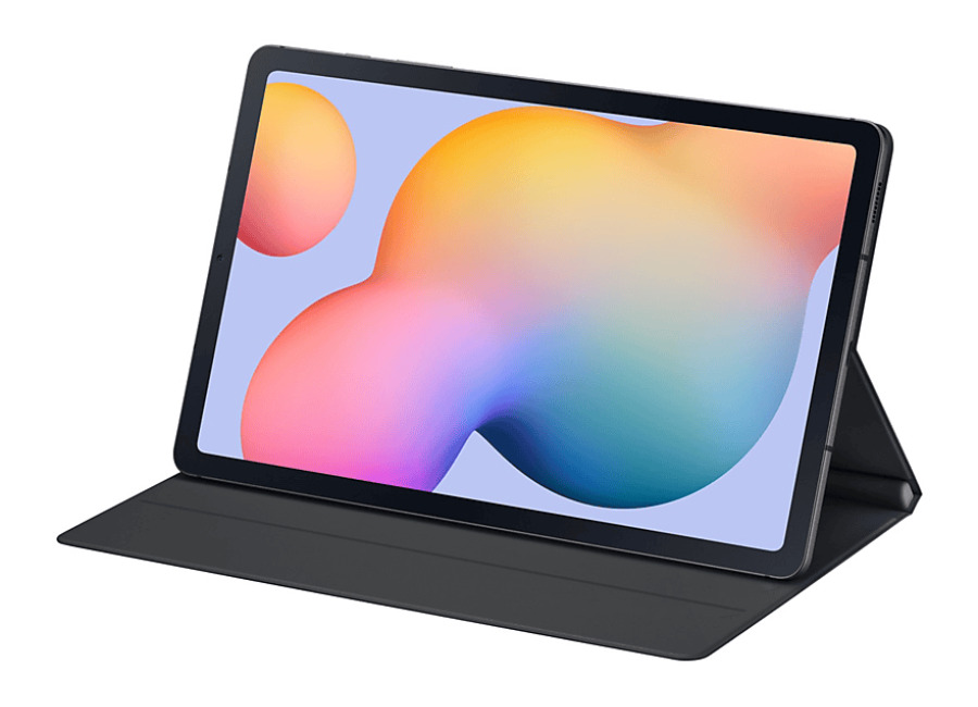 Funda tablet – Samsung Book Cover, Para Galaxy Tab S6 Lite, Plegable, Cierre magnético, Gris