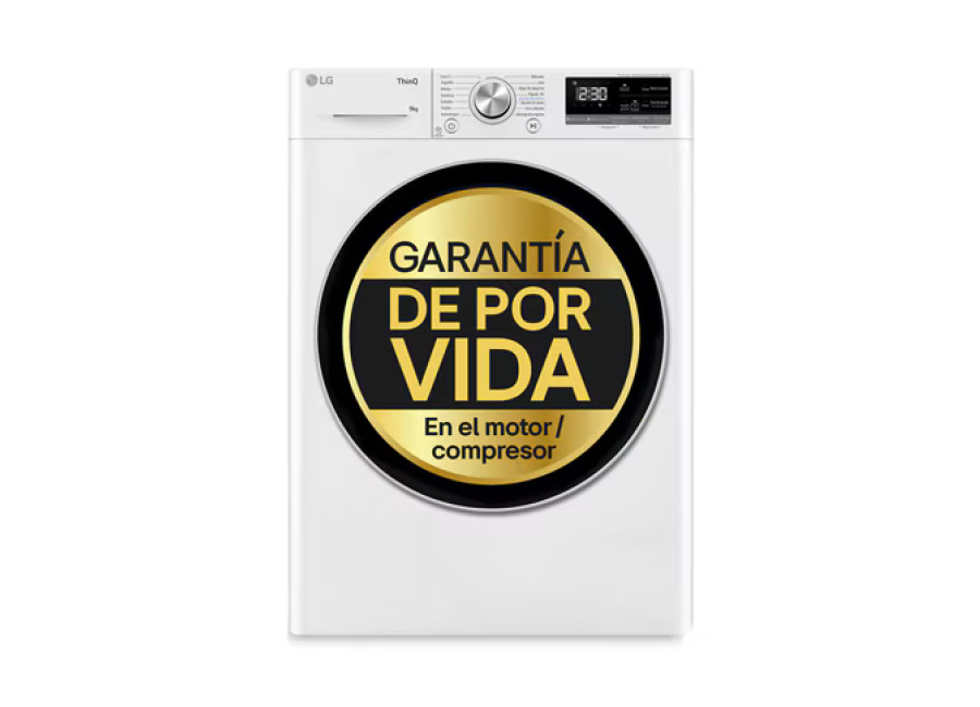Outlet Secadora 9kg, C, con Bomba de calor Dual Inverter, Blanca, Serie 900 – RH90V9AV3N.OUTLET