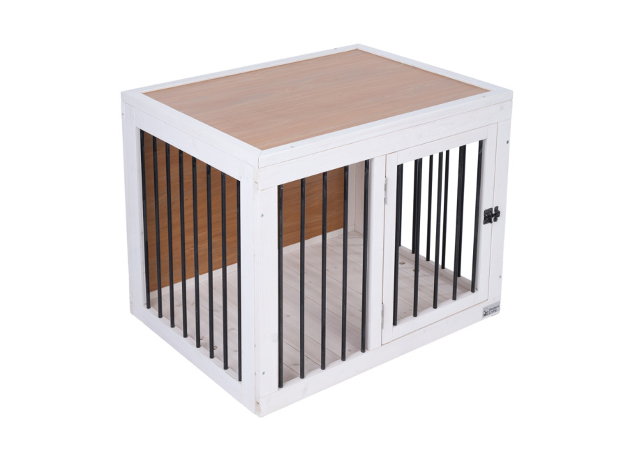 Jaula de interior Modern Living Malmö para perros – L: 99 x 64 x 71,3 cm (L x An x Al)