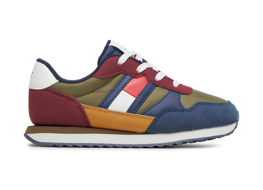 Formadores Flag Low Cut Lace-Up femme Tommy Hilfiger Flag