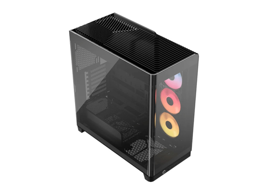 Corsair 4500X LX-R RGB Tempered Glass Mid-Tower, Black RGB Negro