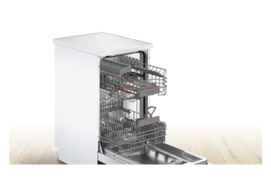 Lavavajilla Independiente Bosch Serie 6 Sps6ymi14e 10 Cubiertos B Gris