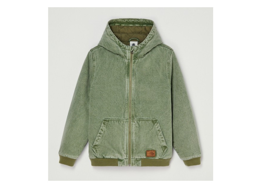 element Deep Forest Hooded Bomber Jacket – Chaqueta bomber Verde Chicos 8