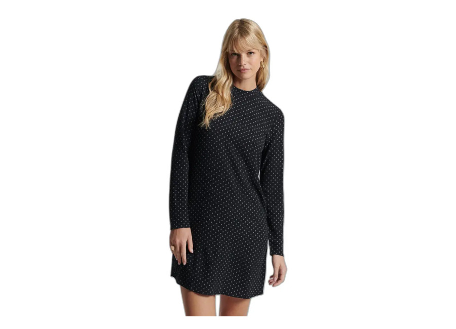 Minivestido tejido de manga larga para mujer Superdry Studios