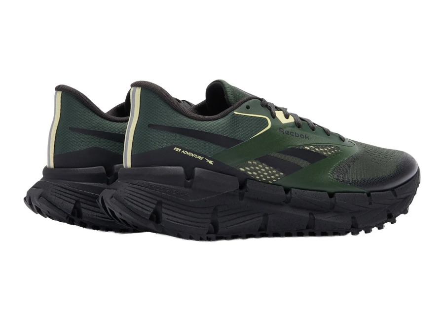 Reebok Floatzig Adventure Grit Green/washed Black/yellow Haze | Zapatillas Running Outlet | Hombre | Verde