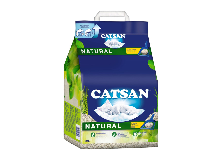 Catsan Natural arena aglomerante – 20