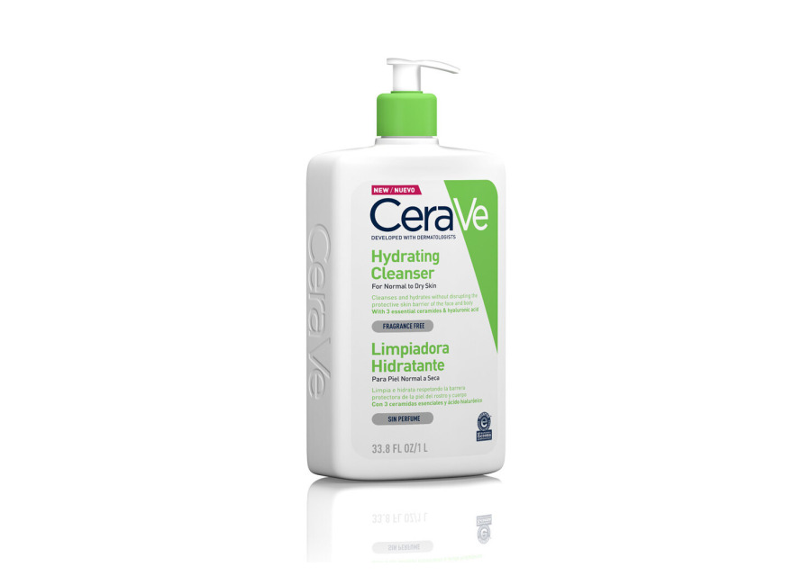 Cerave Crema Limpiadora Facial Hidratante Formato Familiar 1000 ml