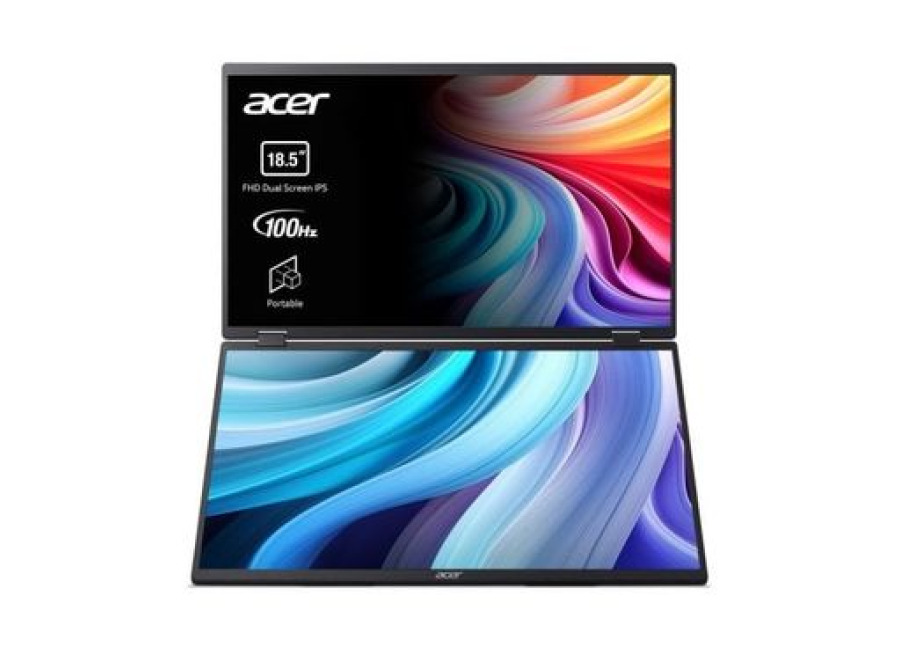 Acer Pd193qebmiuux Monitor Portátil Dual 18.5″ Led Ips Fullhd 100hz