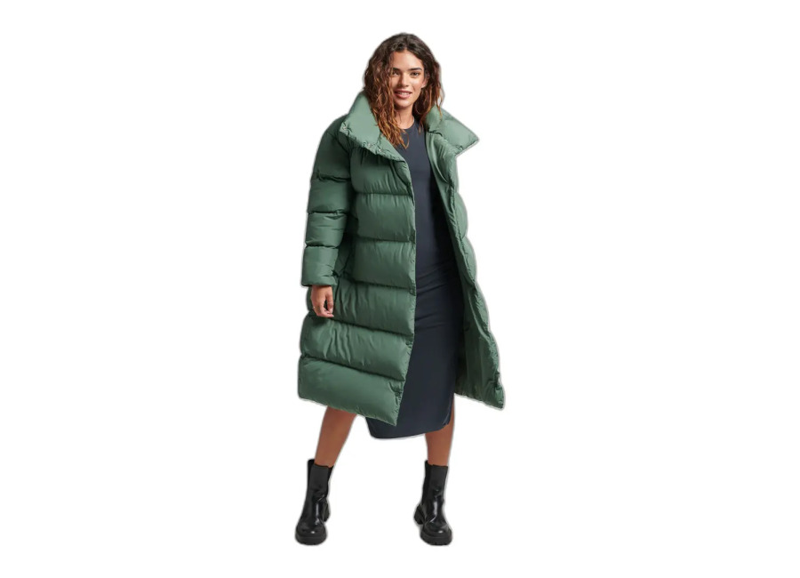 Plumífero largo para mujer Superdry