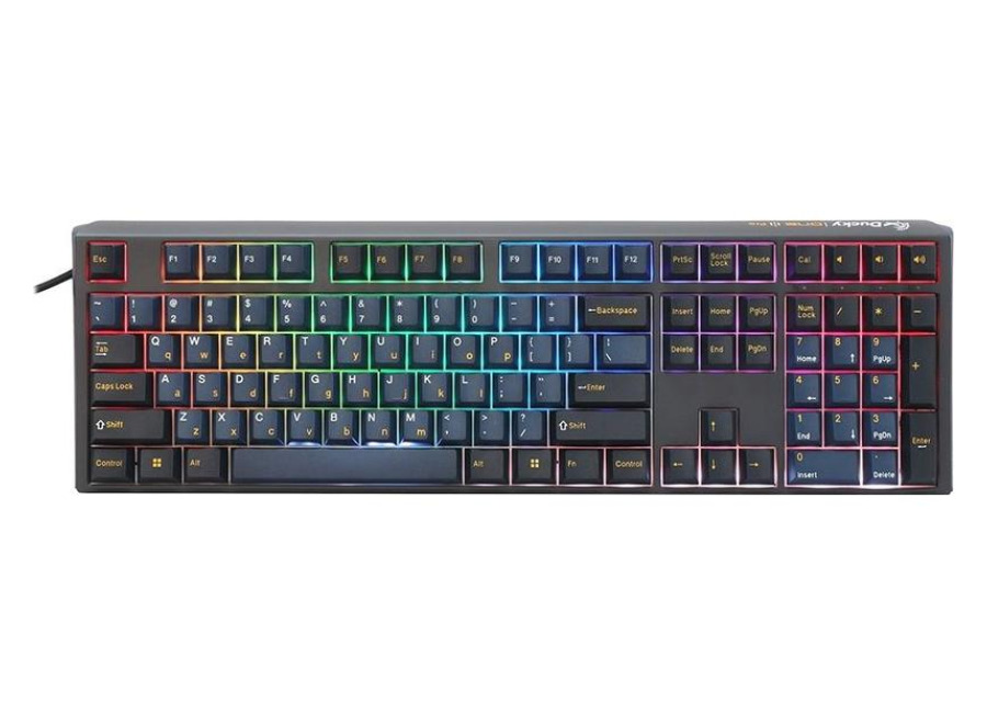 Ducky ONE 3 Pro 100% RGB 8K Pol Speed Silver Switch Negro