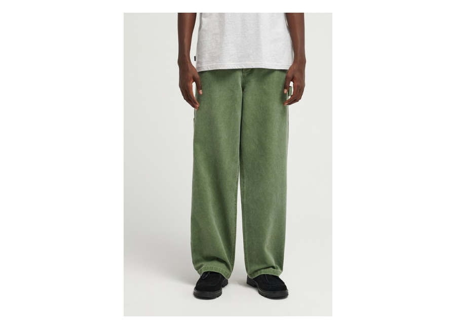 element Bronze Green Big Canvas – Pantalón tipo carpintero Verde Hombre