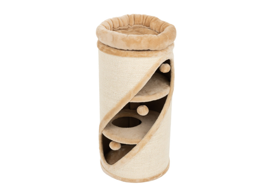 Rascador barril Diogenes Diagonal Basic para gatos – Beige