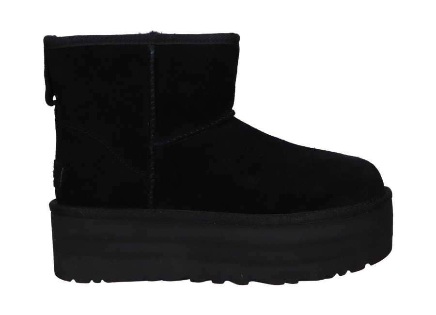 UGG 1134991 CLASSIC MINI PLATFORM BLACK Women’s Boots