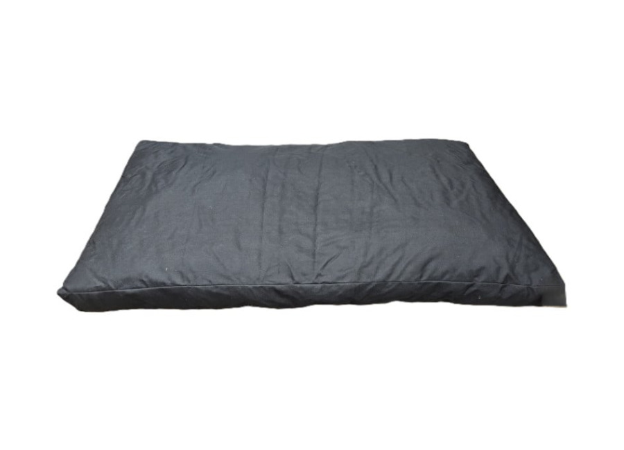 Leeby colchón waterproof negro para perros