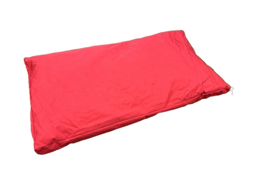 Leeby colchón waterproof rojo para perros